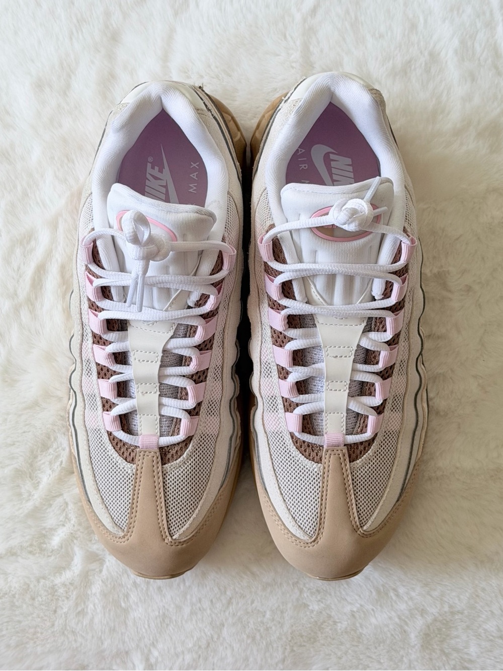Nike Air Max 95 Big Bubble Sneakers in beige and pink-neutral - Picture 3 of 7